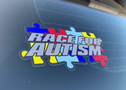 DECAL - RACE FOR AUTISM