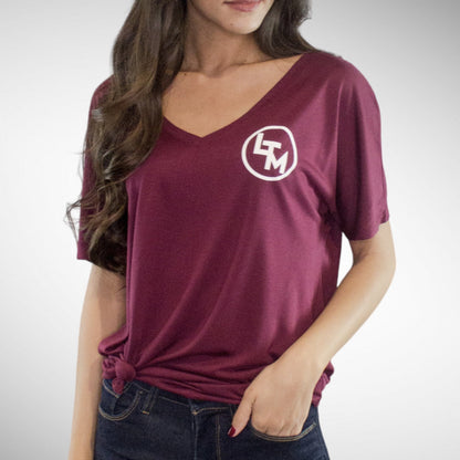 LTM RELAXED FIT V-NECK TEE