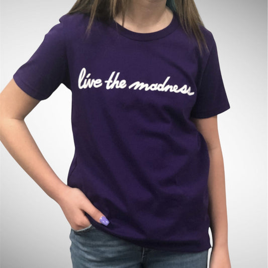LIVE THE MADNESS SCRIPT TEE