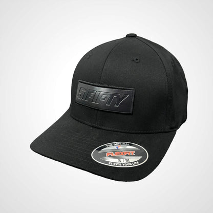 LEATHER PATCH CURVED BILL HAT